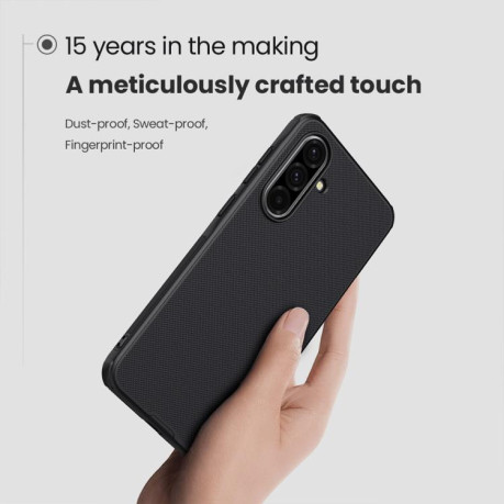 Чехол NILLKIN Frosted Shield на Samsung Galaxy A36 5G - черный