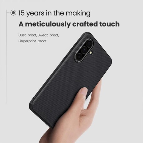Чехол NILLKIN Frosted Shield на Samsung Galaxy A36 5G - синий