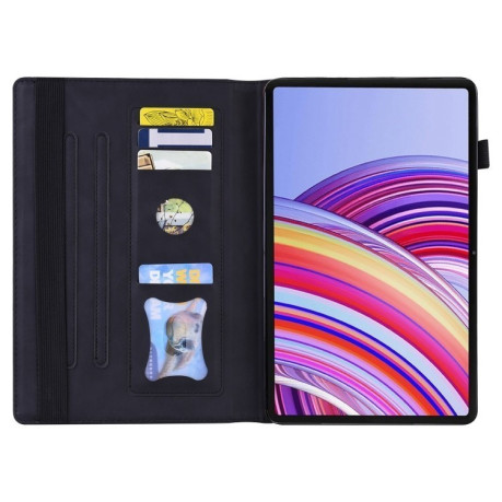 Чехол-книжка Splicing Series на Xiaomi Redmi Pad 2 Pro / Pro 12.1 — чёрный
