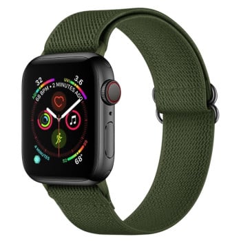 Ремінець Polyester Nylon для Apple Watch 10 46mm/Ultra 49mm / Series 8/7 45mm / 44mm / 42mm/45mm/44mm/42mm - зелений