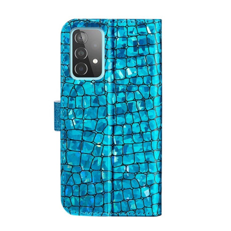 Чехол-книжка Laser Glitter на Samsung Galaxy A33 5G - синий