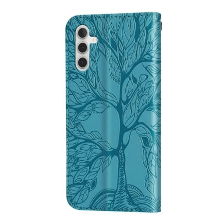 Чехол-книжка Life of Tree для Samsung Galaxy S23 FE 5G - синий