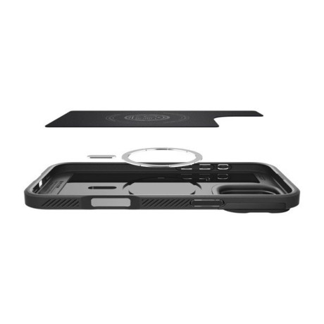 Оригинальный чехол Spigen Optik Armor Mag MagSafe для iPhone 16 Pro Max - Black