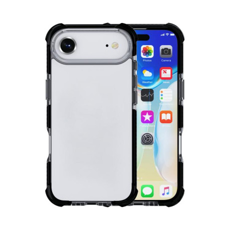 Противоударный акриловый чехол Four-corner на iPhone Air - черный