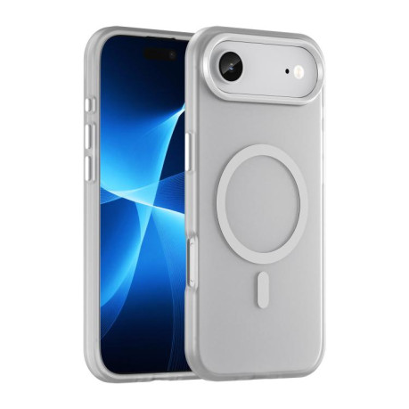 Противоударный чехол MagSafe Frosted Translucent TPU + PC для iPhone Air - белый
