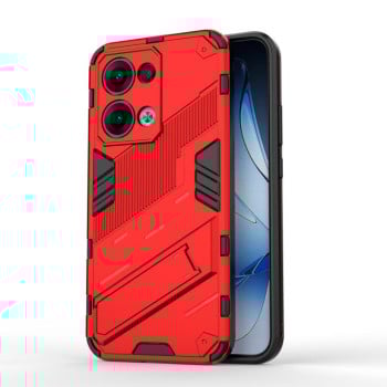 Протиударний чохол Punk Armor з підставкою на OPPO Reno13 5G Global - червоний