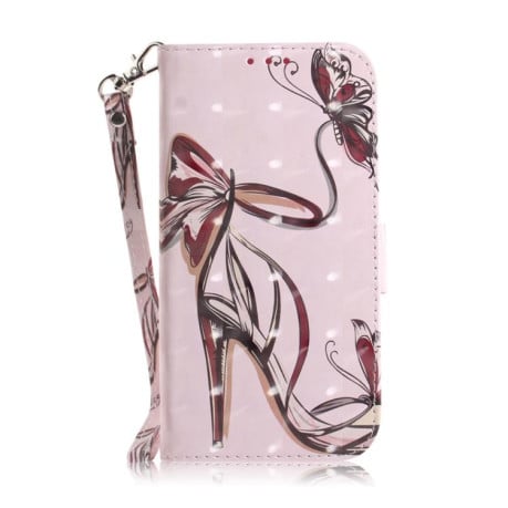 Чехол-книжка 3D Painting на Xiaomi Redmi 15C 5G / 4G EU 173mm / Poco C85 5G - High-heeled