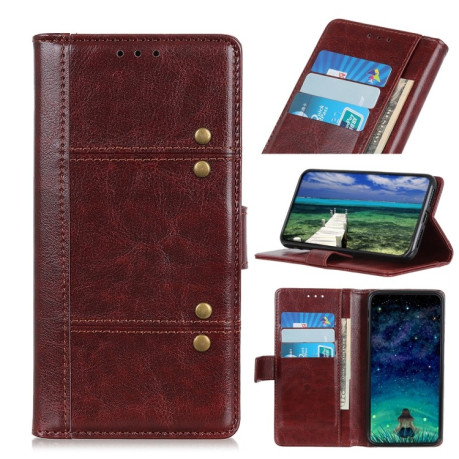Чохол-книжка Peas Crazy Horse Texture Samsung Galaxy M32/A22 4G - коричневий