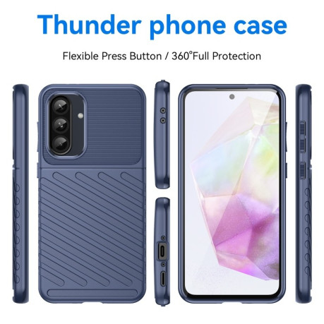 Противоударный чехол Thunderbolt для Samsung Galaxy A56 5G - синий
