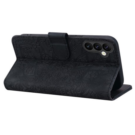 Чохол-книжка Mandala Embossing Pattern для Samsung Galaxy A16 5G - чорний
