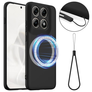 Силіконовий чохол Shockproof Silicone з Magsafe на Motorola Edge 70 Pro / 70 Pro+ 5G — чорний