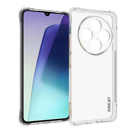 Противоударный чехол ENKAY Clear для Xiaomi Redmi 14C 4G/Poco C75/Redmi A4 5G