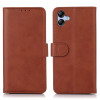 Чехол-книжка Cow Texture для Samsung Galaxy A05 - коричневый