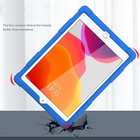 Противоударный чехол All-inclusive для iPad 9/8 10.2 (2021/2020) - черный