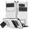 Противоударный чехол Stereoscopic Holder Sliding для Google Pixel 9 Pro XL - белый