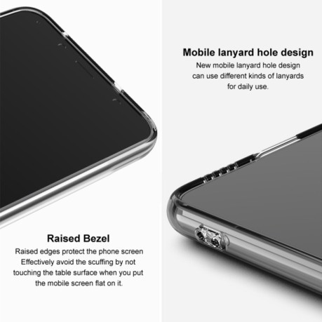 Противоударный чехол IMAK UX-5 Series на Samsung Galaxy A03s - прозрачный