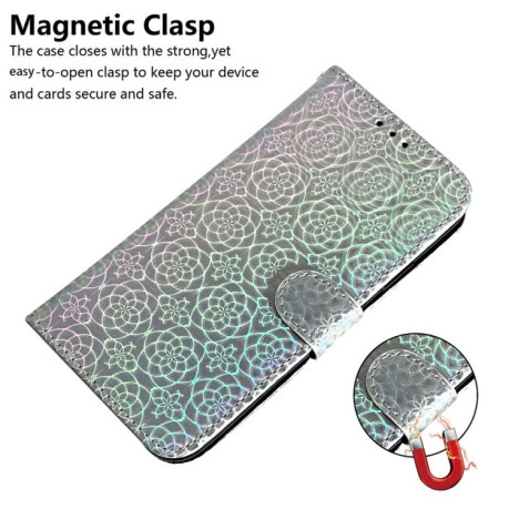 Чехол-книжка Solid Color Colorful на Xiaomi Redmi Note 14 4G 164.84mm - серебристый