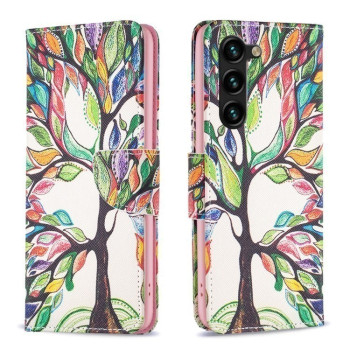 Чохол-книжка Colored Drawing Pattern для Samsung Galaxy S25+ 5G - Life
