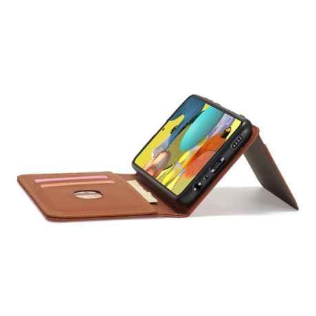 Чехол-книжка Strong Magnetism на Samsung Galaxy A32 5G - коричневый