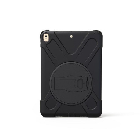 Противоударный чехол Pirate King  with 360 Degree Rotation Stand Back Cover Case на iPad  Air 2019/Pro 10.5 - черный