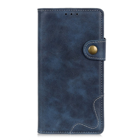 Шкіряний чохол-книжка S-Type Stitching Calf для Samsung Galaxy M13 4G - синій