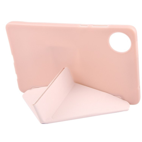 Чохол-книжка Demation Silicone Leather для Xiaomi Redmi Pad SE 8.7 - рожеве золото