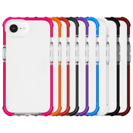 Чохол Acrylic + TPU Transparent для iPhone 16e - синій