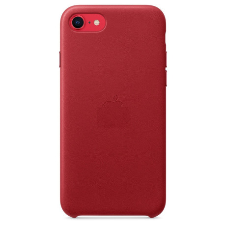 Шкіряний Чохол Leather Case RED для iPhone SE/8/7