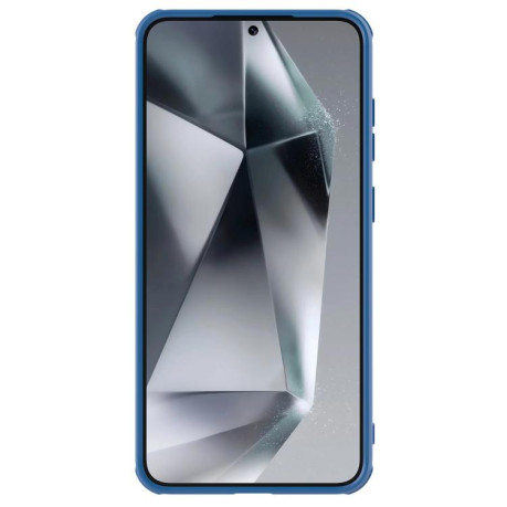Протиударний чохол NILLKIN Black Mirror Series для Samsung Galaxy S25+ 5G - синій