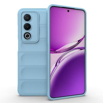 Силіконовий чохол Magic Flannel для OPPO A80 5G/A3 Pro - блакитний