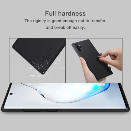 Чохол NILLKIN Frosted Shield Concave-convex на Samsung Note10 Plus-червоний