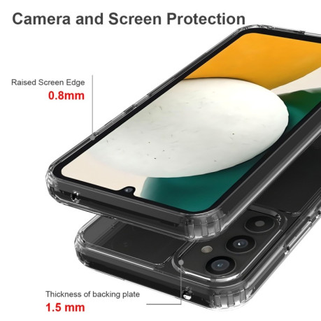 Акриловый противоударный чехол HMC для Samsung Galaxy A34 5G - прозрачный