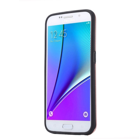 Металлический Чехол Motomo Brushed Texture Metal Pink для Samsung Galaxy Note 5