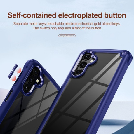 Протиударний чохол Soft Clear для Samsung Galaxy A14 5G - синій