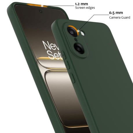 Силіконовий чохол Shockproof Silicone з Magsafe на OnePlus Nord CE5 - зелений
