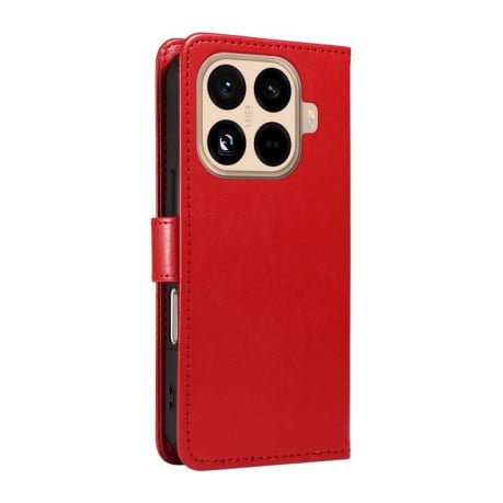 Чехол-книжка Cat Embossing Pattern на Xiaomi 15T Pro 5G EU 173mm - красный