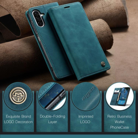 Чехол-книжка CaseMe-013 Multifunctional на Samsung Galaxy A56 - синий