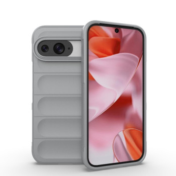 Силиконовый чехол Magic Flannel для Google Pixel 9 Pro - серый