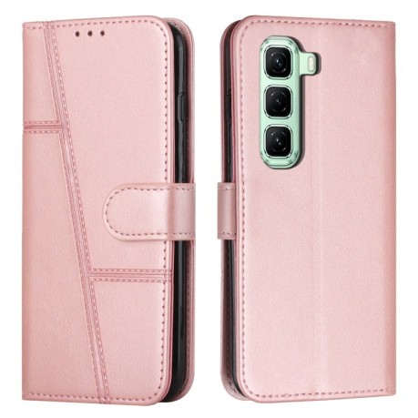 Чохол-книжка Stitching Calf Texture для Infinix Hot 50 Pro+ 4G - рожевий