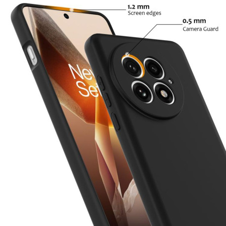 Силіконовий чохол Shockproof Silicone Magsafe для OnePlus 13 - чорний