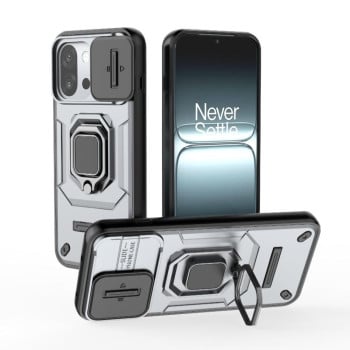 Противоударный чехол Sliding Camshield для OnePlus 13T 5G - серый