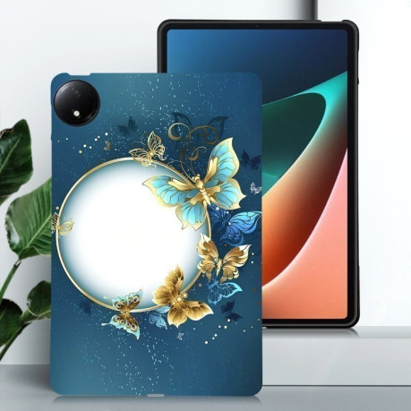 Чохол Color Painting Pattern Smart для Redmi Pad SE 8.7 4G - Butterfly Circle