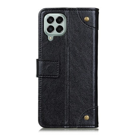 Чохол-книжка Copper Buckle Nappa Texture Samsung Galaxy M33 5G - чорний