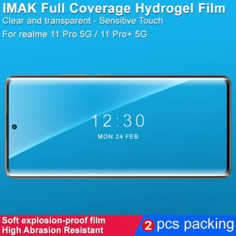 Комплект защитных пленок на заднюю панель 2 PCS IMAK для Realme 11 Pro 5G/11 Pro+ 5G