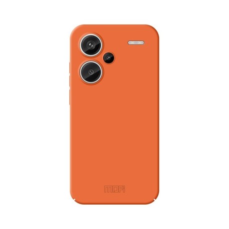 Ультратонкий чохол MOFI Qin Series Skin Feel All-inclusive Silicone Series для Xiaomi Redmi Note 13 Pro+ - помаранчевий