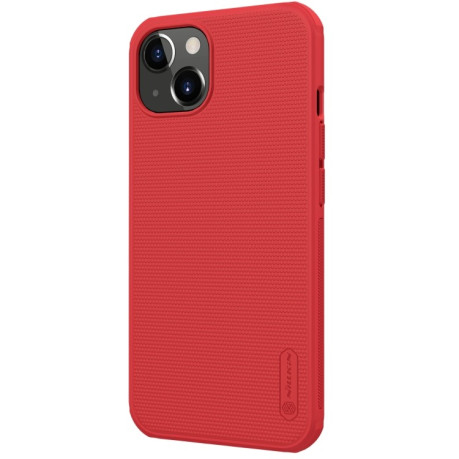 Чохол NILLKIN Frosted Shield для iPhone 14/13 - червоний