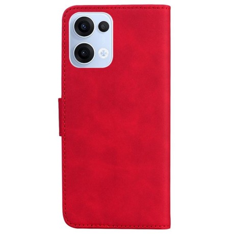 Чохол-книжка Pure Color Magnetic для OPPO Reno13 Global - червоний