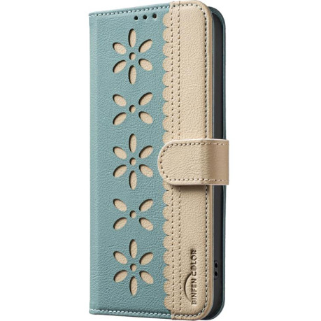Противоударный чехол Shield Frame Holder MagSafe для Infinix Note 40 Pro / 40 Pro+ - зеленый