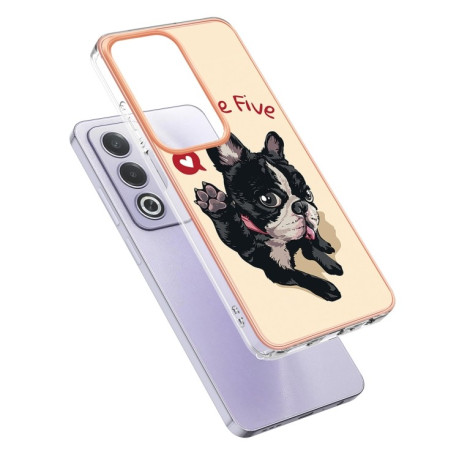 Протиударний чохол Electroplating IMD для OPPO A80 5G/A3 Pro Global - Dog