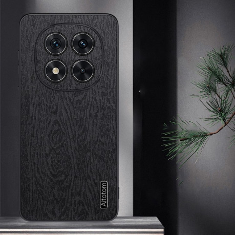 Чохол Tree Bark Leather Shockproof для Xiaomi Redmi Note 14 Pro 5G/Poco X7 - чорний